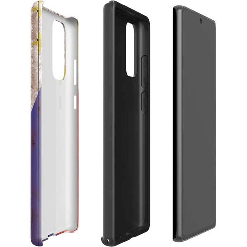 Philippines Flag Dark Wood Galaxy Note20 5G Pro Case